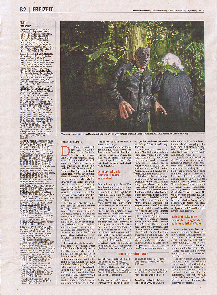 Frankfurter Rundschau 15.10.2016