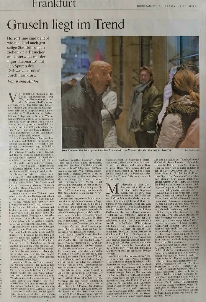 Artikel aus der Frankfurter Allgemeinen Zeitung vom 27.01.2026